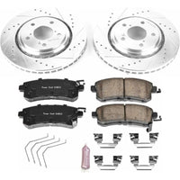 PowerStop Power Stop 15-17 Honda Odyssey Front Z23 Evolution Sport Brake Kit - Brakes Rotors & Pads
