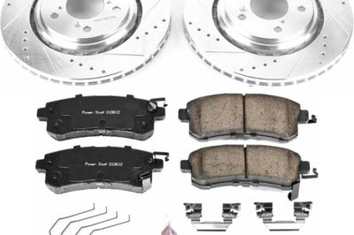 PowerStop Power Stop 15-17 Honda Odyssey Front Z23 Evolution Sport Brake Kit - Brakes Rotors & Pads