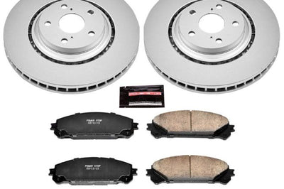 PowerStop Power Stop 15-17 Lexus NX200t Front Z17 Evolution Geomet Coated Brake Kit - Brakes Rotors & Pads