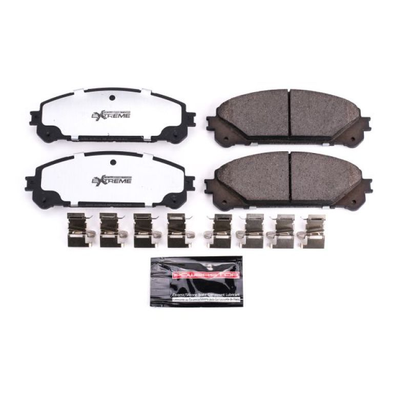 PowerStop Power Stop 15-17 Lexus NX200t Front Z36 Truck & Tow Brake Pads w/Hardware - Brakes Rotors