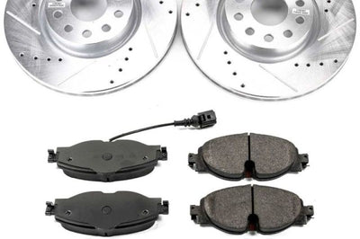 PowerStop Power Stop 15-18 Audi A3 Front Z23 Evolution Sport Brake Kit - Brakes Rotors & Pads