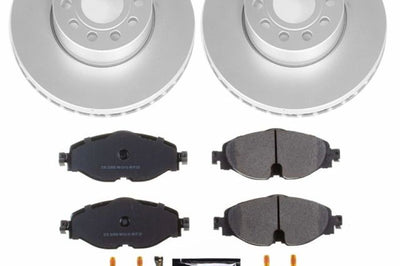 PowerStop Power Stop 15-18 Audi A3 Front Z23 Evolution Sport Coated Brake Kit - Brakes Rotors & Pads
