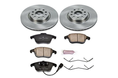 PowerStop Power Stop 15-18 Audi Q3 Front Autospecialty Brake Kit - Brakes Rotors & Pads