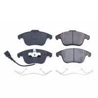 PowerStop Power Stop 15-18 Audi Q3 Front Z17 Evolution Ceramic Brake Pads w/Hardware - Brakes Rotors &