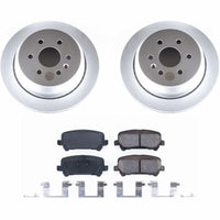 PowerStop Power Stop 15-18 Chevrolet Colorado Rear Z17 Evolution Geomet Coated Brake Kit - Brakes Rotors & Pads