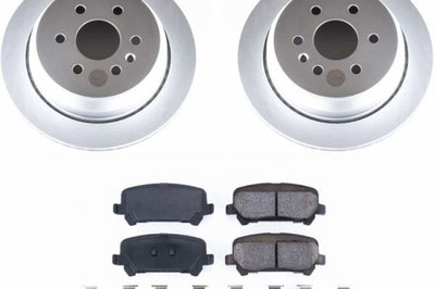 PowerStop Power Stop 15-18 Chevrolet Colorado Rear Z17 Evolution Geomet Coated Brake Kit - Brakes Rotors & Pads