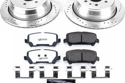 PowerStop Power Stop 15-18 Chevrolet Colorado Rear Z36 Truck & Tow Brake Kit - Brakes Rotors Pads