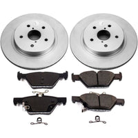 PowerStop Power Stop 15-18 Subaru Legacy Rear Z17 Evolution Geomet Coated Brake Kit - Brakes Rotors & Pads