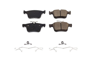 PowerStop Power Stop 15-19 Audi A3 Rear Z17 Evolution Ceramic Brake Pads w/Hardware - Brakes Rotors &