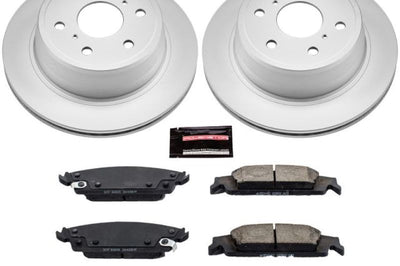 PowerStop Power Stop 15-19 Cadillac Escalade Rear Z17 Evolution Geomet Coated Brake Kit - Brakes Rotors & Pads