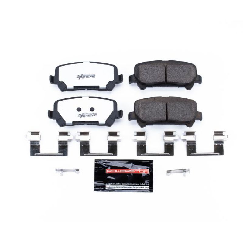 PowerStop Power Stop 15-19 Chevrolet Colorado Rear Z36 Truck & Tow Brake Pads w/Hardware - Brakes Rotors