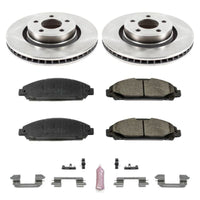 PowerStop Power Stop 15-19 Ford Mustang Front Autospecialty Brake Kit - Brakes Rotors & Pads