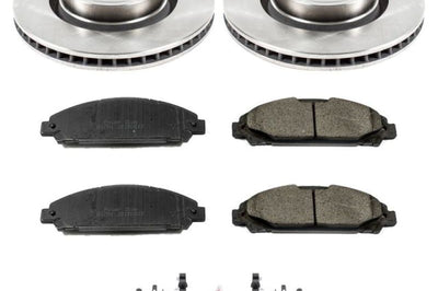 PowerStop Power Stop 15-19 Ford Mustang Front Autospecialty Brake Kit - Brakes Rotors & Pads