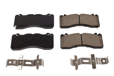 PowerStop Power Stop 15-19 Ford Mustang Front Z17 Evolution Ceramic Brake Pads w/Hardware - Brakes Rotors &