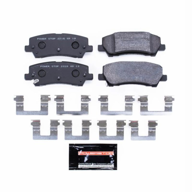 PowerStop Power Stop 15-19 Ford Mustang Rear Track Day Brake Pads - Brakes Rotors &