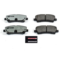 PowerStop Power Stop 15-19 Ford Mustang Rear Z26 Extreme Street Brake Pads w/Hardware - Brakes Rotors &