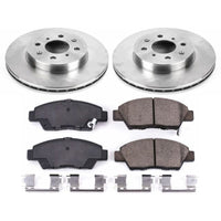 PowerStop Power Stop 15-19 Honda Fit Front Autospecialty Brake Kit - Brakes Rotors & Pads