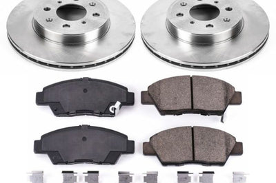 PowerStop Power Stop 15-19 Honda Fit Front Autospecialty Brake Kit - Brakes Rotors & Pads