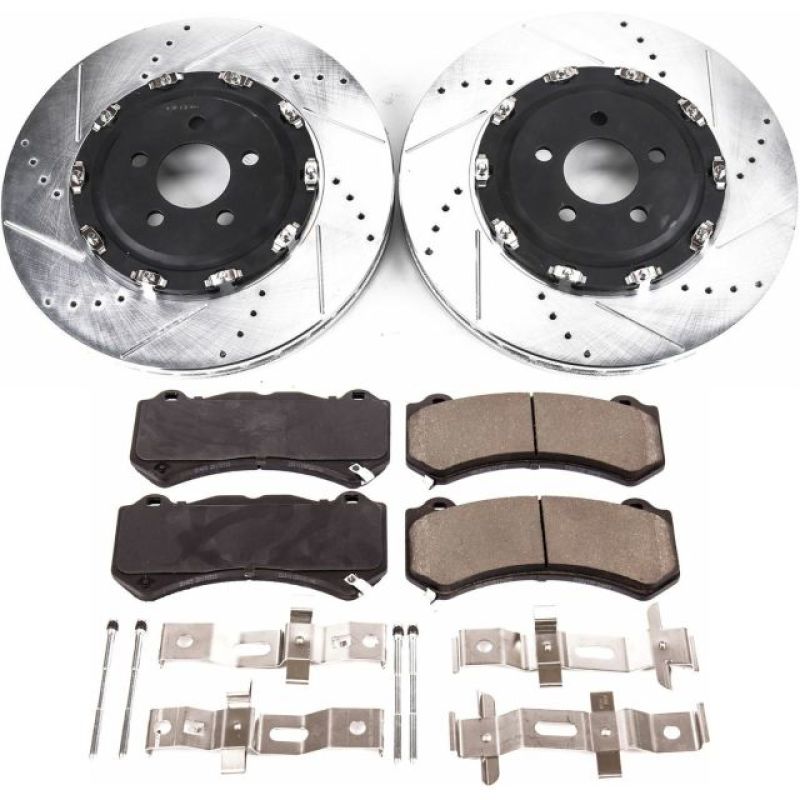 PowerStop Power Stop 15-20 Dodge Charger Front Z23 Evolution Brake Kit - Brakes Rotors & Pads