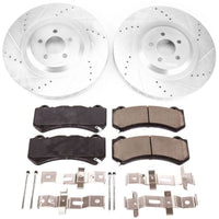 PowerStop Power Stop 15-20 Dodge Charger Front Z23 Evolution Brake Kit - Brakes Rotors & Pads