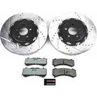 PowerStop Power Stop 15-20 Dodge Charger Front Z26 Street Brake Kit - Brakes Rotors & Pads