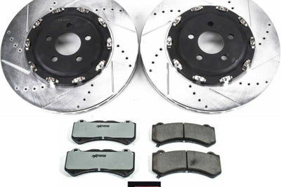 PowerStop Power Stop 15-20 Dodge Charger Front Z26 Street Brake Kit - Brakes Rotors & Pads