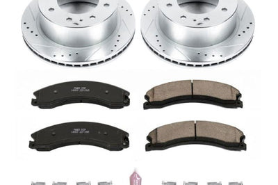 PowerStop Power Stop 15-20 GMC Sierra 2500 HD Rear Z23 Evolution Brake Kit - Brakes Rotors & Pads