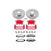 PowerStop Power Stop 15-20 GMC Yukon XL Front Z36 Truck & Tow Kit w/Cals - Brakes Rotors Pads