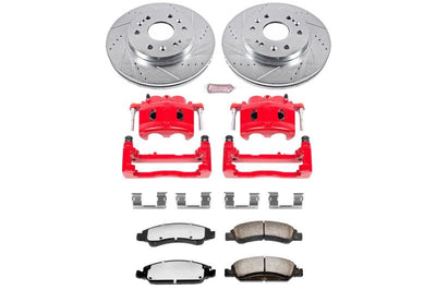 PowerStop Power Stop 15-20 GMC Yukon XL Front Z36 Truck & Tow Kit w/Cals - Brakes Rotors Pads