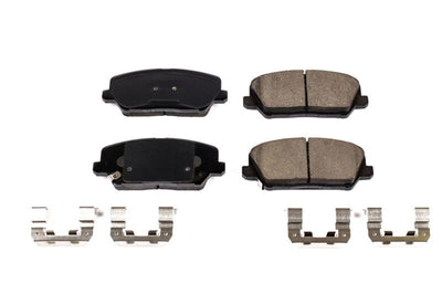 PowerStop Power Stop 16-17 Hyundai Veloster Front Z17 Evolution Ceramic Brake Pads w/Hardware - Brakes Rotors &