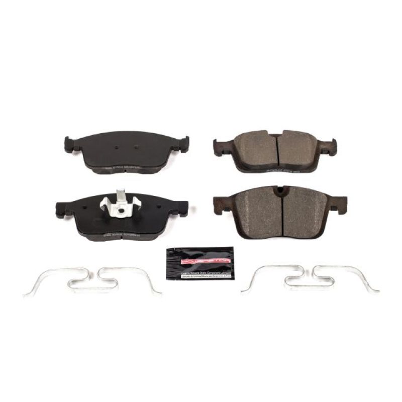 PowerStop Power Stop 16-17 Volvo XC60 Front Z23 Evolution Sport Brake Pads w/Hardware - Brakes Rotors &