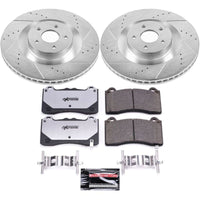 PowerStop Power Stop 16-18 Ford Focus Front Z26 Street Warrior Brake Kit - Brakes Rotors & Pads