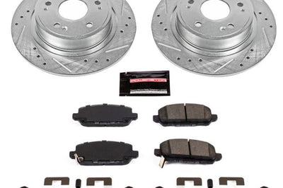PowerStop Power Stop 16-18 Honda HR-V Rear Z23 Evolution Sport Brake Kit - Brakes Rotors & Pads