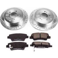 PowerStop Power Stop 16-18 Hyundai Tucson Rear Z23 Evolution Sport Brake Kit - Brakes Rotors & Pads