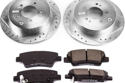 PowerStop Power Stop 16-18 Hyundai Tucson Rear Z23 Evolution Sport Brake Kit - Brakes Rotors & Pads