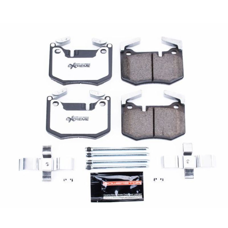 PowerStop Power Stop 16-18 Lexus GS F Rear Z26 Extreme Street Brake Pads w/Hardware - Brakes Rotors &