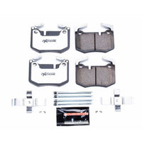 PowerStop Power Stop 16-18 Lexus GS F Rear Z26 Extreme Street Brake Pads w/Hardware - Brakes Rotors &