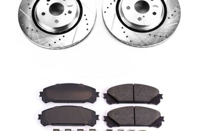 PowerStop Power Stop 16-18 Lexus RX350 Front Z23 Evolution Sport Brake Kit - Brakes Rotors & Pads