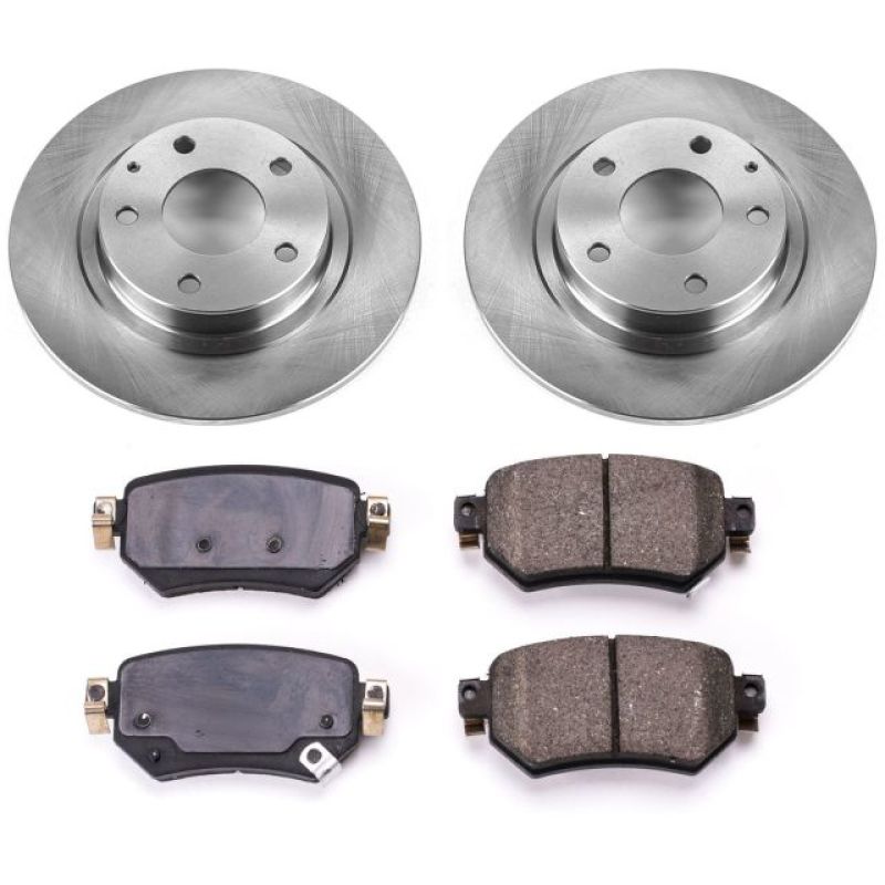 PowerStop Power Stop 16-18 Mazda 6 Rear Autospecialty Brake Kit - Brakes Rotors & Pads
