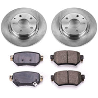 PowerStop Power Stop 16-18 Mazda 6 Rear Autospecialty Brake Kit - Brakes Rotors & Pads