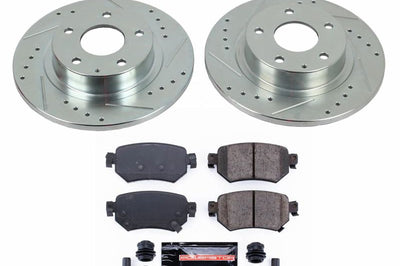 PowerStop Power Stop 16-18 Mazda 6 Rear Z23 Evolution Sport Brake Kit - Brakes Rotors & Pads