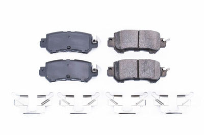 PowerStop Power Stop 16-18 Mazda CX-3 Rear Z17 Evolution Ceramic Brake Pads w/Hardware - Brakes Rotors &