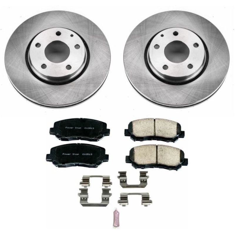PowerStop Power Stop 16-18 Mazda CX-5 Front Autospecialty Brake Kit - Brakes Rotors & Pads