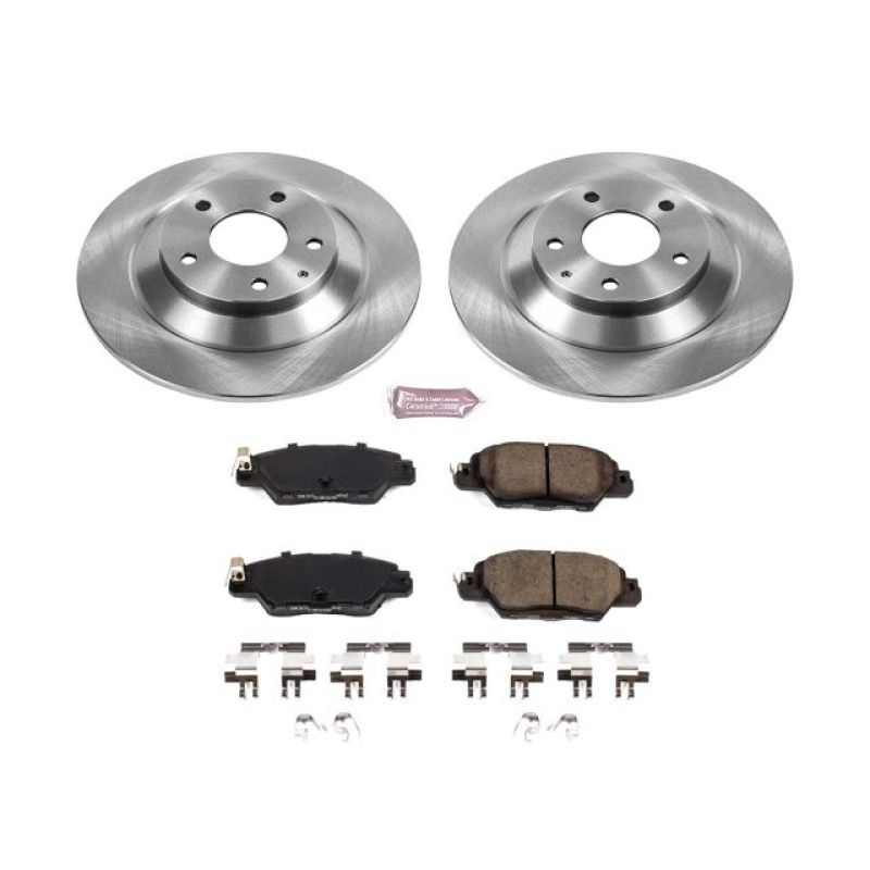 PowerStop Power Stop 16-18 Mazda CX-5 Rear Autospecialty Brake Kit - Brakes Rotors & Pads
