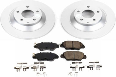 PowerStop Power Stop 16-18 Mazda CX-5 Rear Z17 Evolution Geomet Coated Brake Kit - Brakes Rotors & Pads