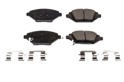 PowerStop Power Stop 16-19 Chevrolet Spark Front Z17 Evolution Ceramic Brake Pads w/Hardware - Brakes Rotors &