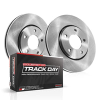 PowerStop Power Stop 17-18 Acura ILX Front Track Day Brake Kit - Brakes Rotors & Pads