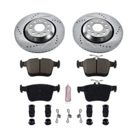 PowerStop Power Stop 17-18 Audi RS3 Rear Z23 Evolution Sport Brake Kit - Brakes Rotors & Pads