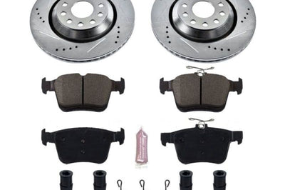 PowerStop Power Stop 17-18 Audi RS3 Rear Z23 Evolution Sport Brake Kit - Brakes Rotors & Pads