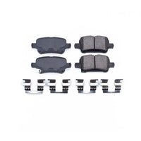 PowerStop Power Stop 17-18 Buick LaCrosse Rear Z17 Evolution Ceramic Brake Pads w/Hardware - Brakes Rotors &